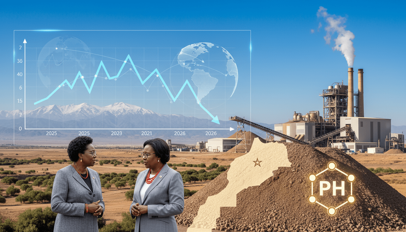 OMC prévoit ralentissement du commerce mondial en 2026, le Maroc profite des phosphates