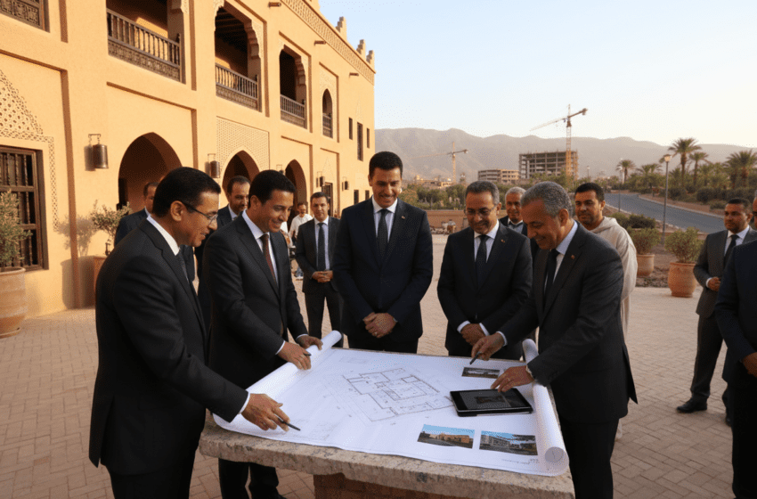  Ouarzazate relance l’hôtellerie avec une feuille de route de 820 millions de DH