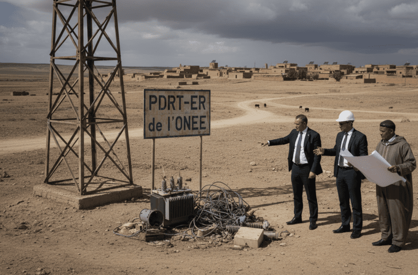  PDRT-ER de l’ONEE en difficulté mettant en péril l’électrification rurale