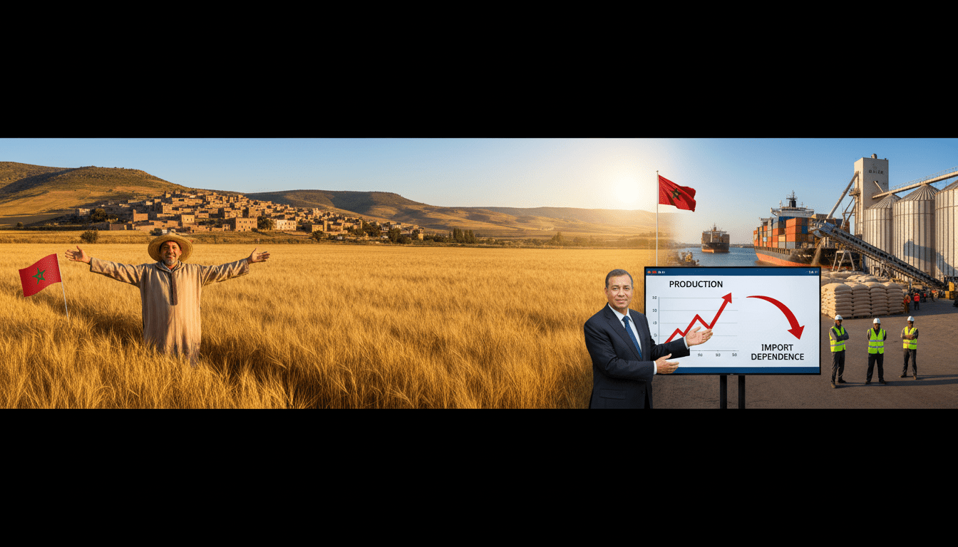 Sécurité alimentaire au Maroc: rebond céréalier mais dépendance aux importations