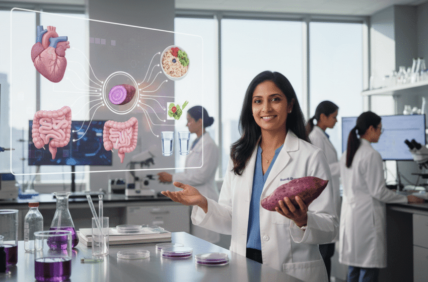  Ube igname violette : bienfaits pour l’intestin, le cœur, la glycémie et le cerveau