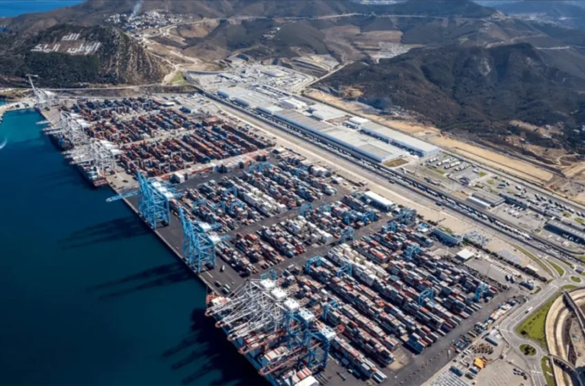  le port de Tanger Med submergé par le trafic mondial
