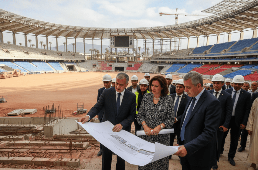  ANEP lance un marché de 883,2 MDH pour moderniser le Grand Stade de Marrakech