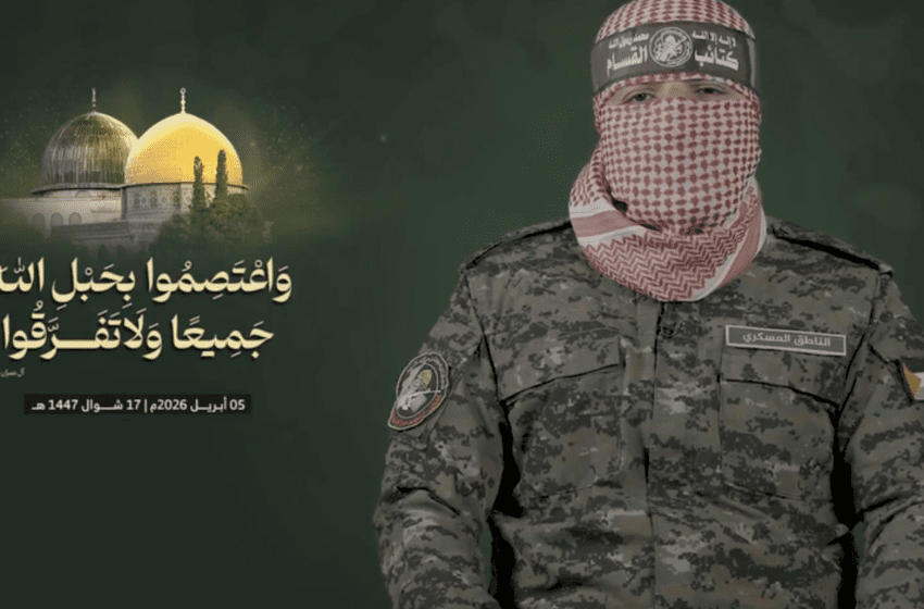  Abu Obeida rejette le désarmement du Hamas et l’assimile au génocide israélien