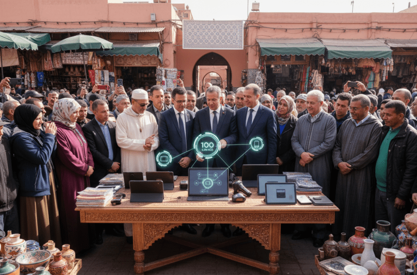  Accords à Marrakech pour la numérisation de 100 000 commerçants de proximité