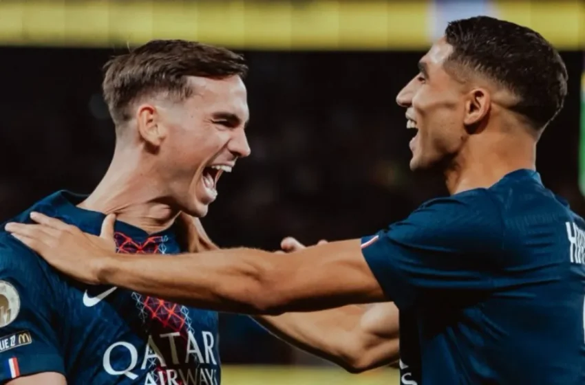  Achraf Hakimi retrouve la forme et est à l’origine du but de Dembélé