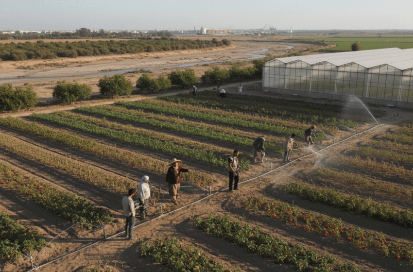  Agriculture d’exportation marocaine en recomposition face au stress climatique et concurrence internationale