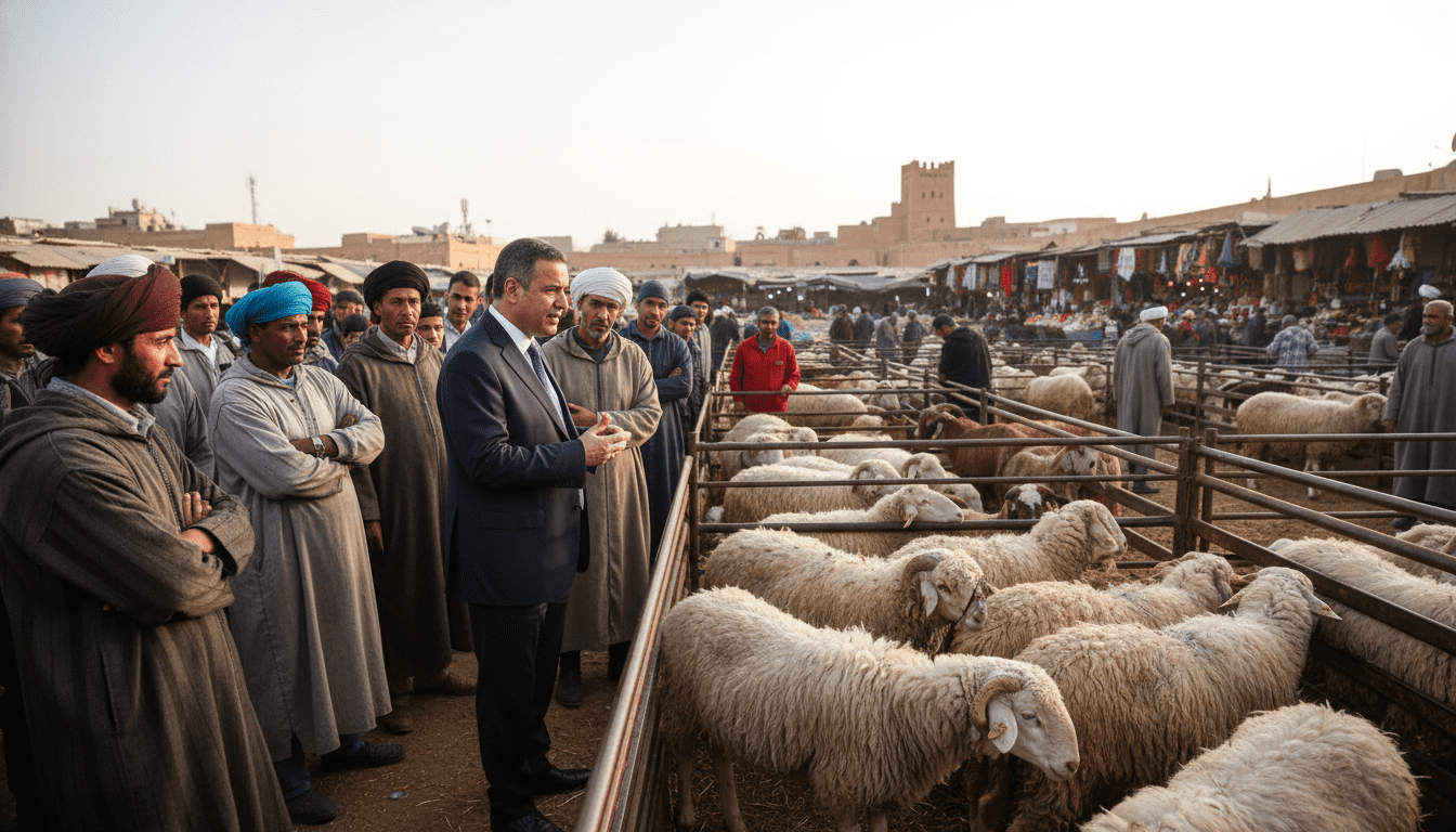 Akhannouch appelle les éleveurs à vendre ovins pour baisser le prix de la viande