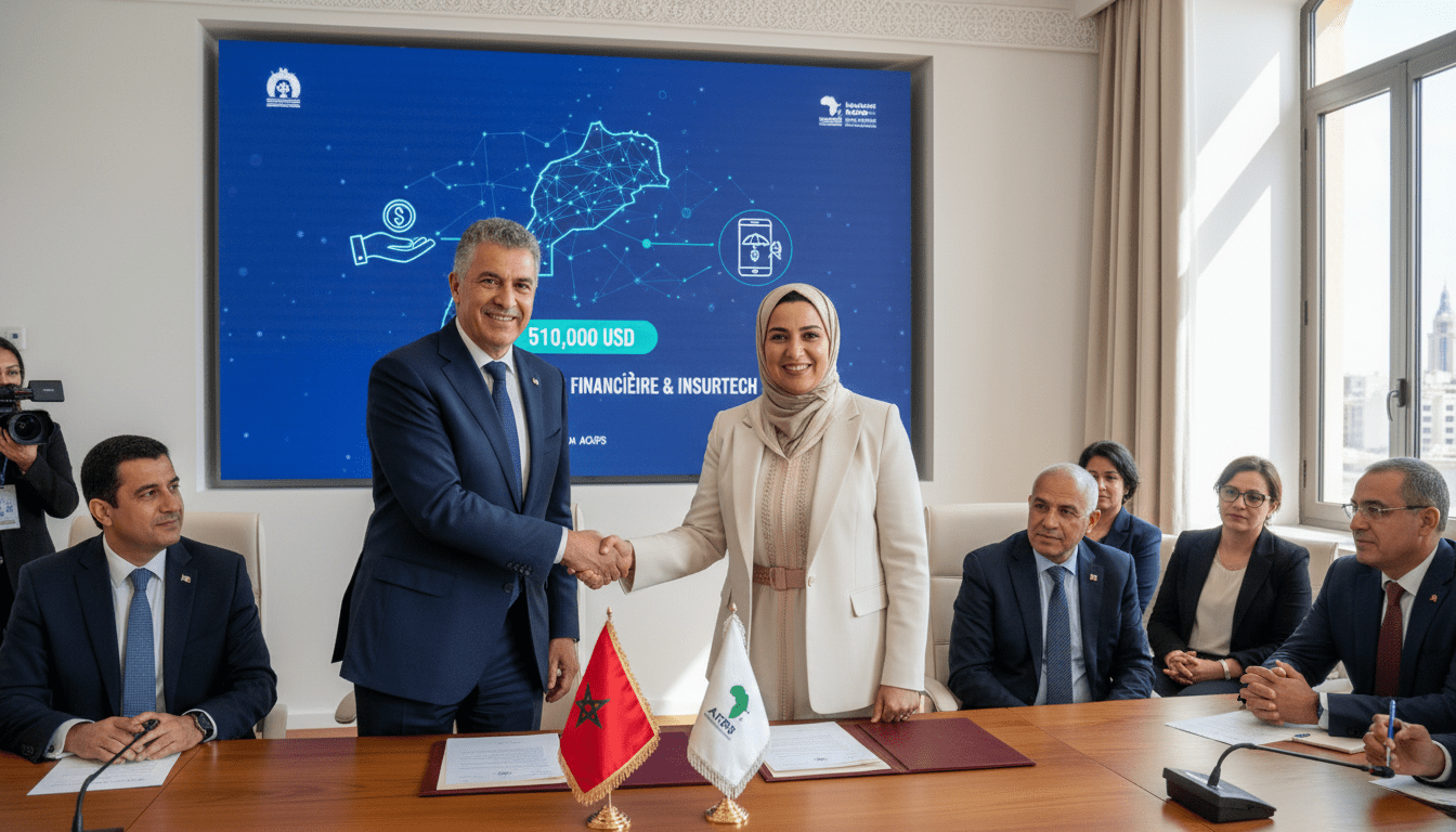BAD accorde 510 000 dollars à l'ACAPS pour l'inclusion financière et l'insurtech au Maroc