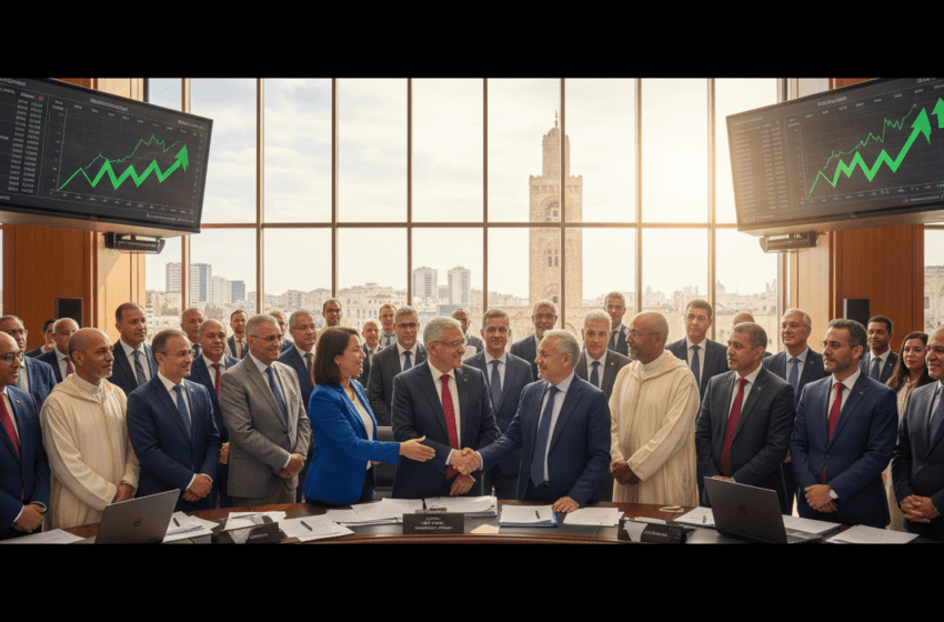  Bourse de Casablanca 2025 : revenus et rentabilité des sociétés cotées en nette hausse
