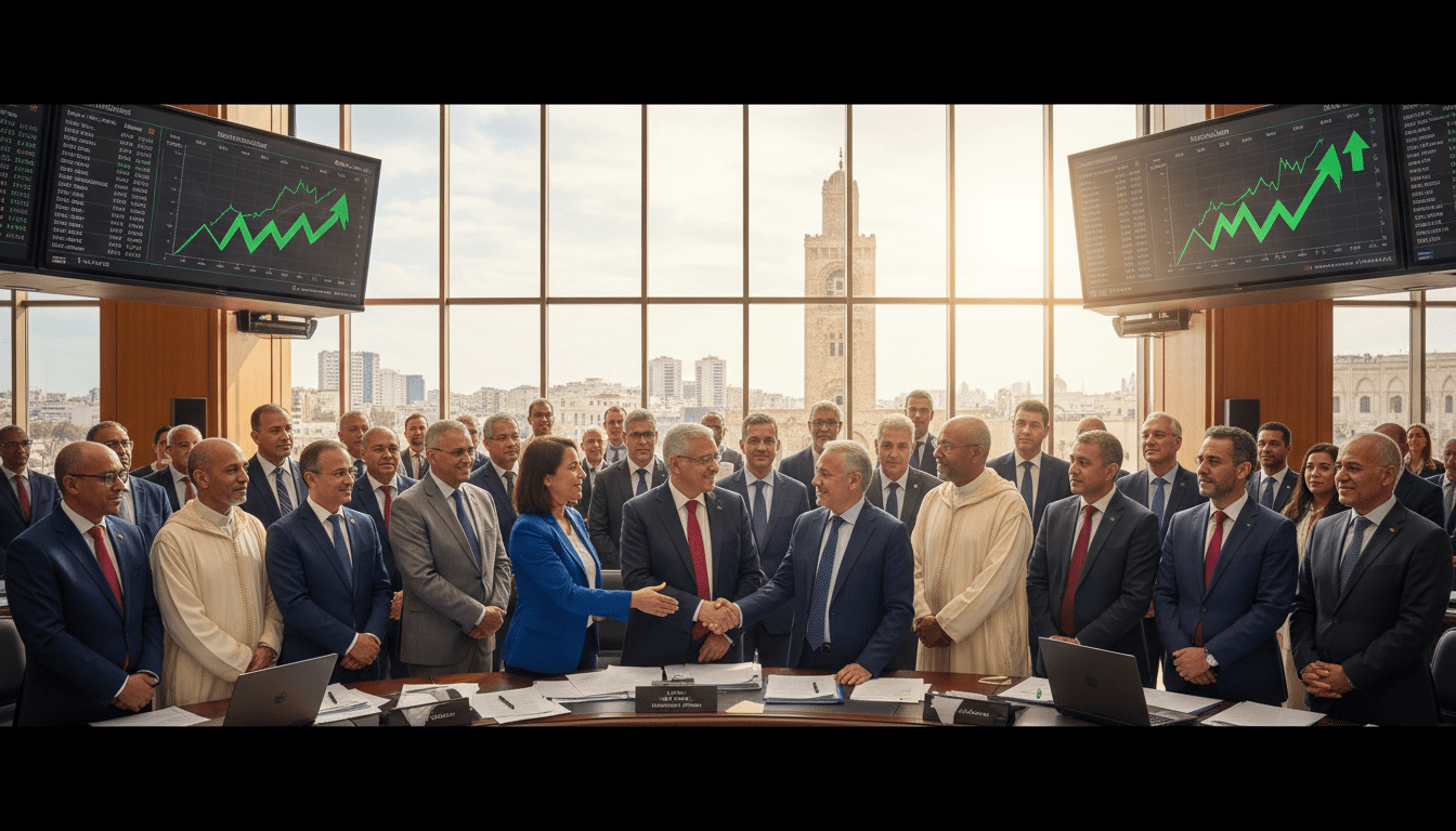 Bourse de Casablanca 2025 : revenus et rentabilité des sociétés cotées en nette hausse