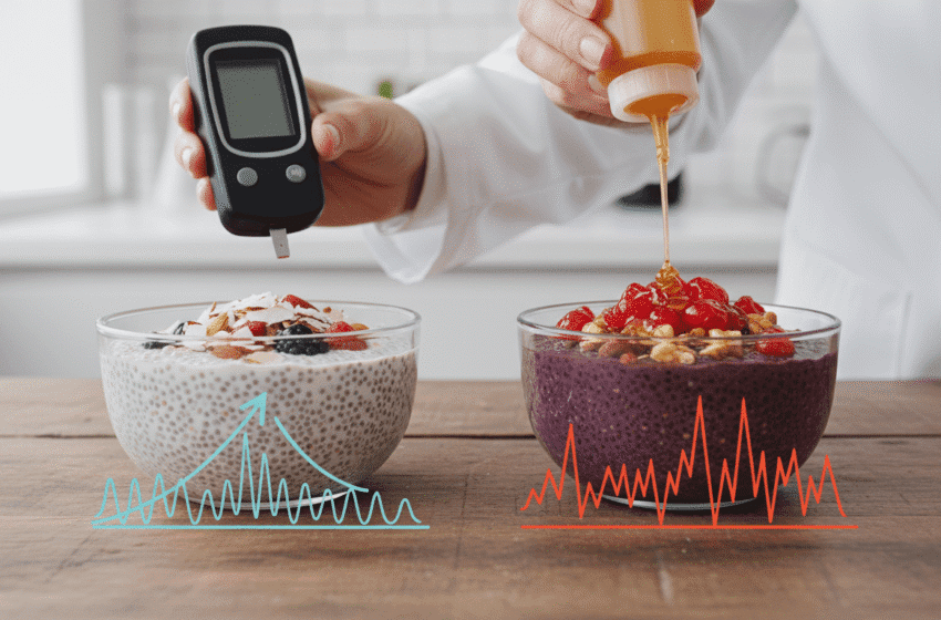  Chia pudding et glycémie : éviter les pics de sucre au petit-déjeuner