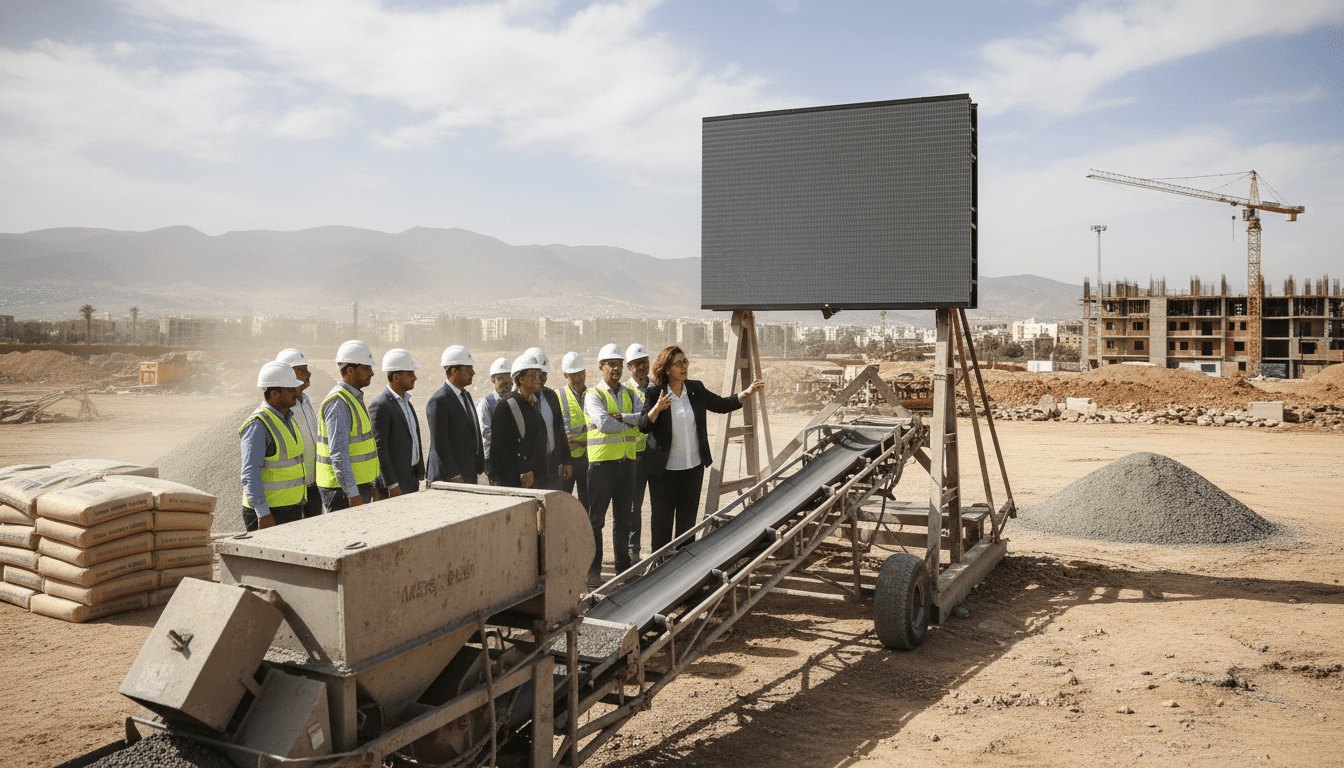 Ciment : +2,5 % en mars 2026 mais recul de 10,9 % au T1