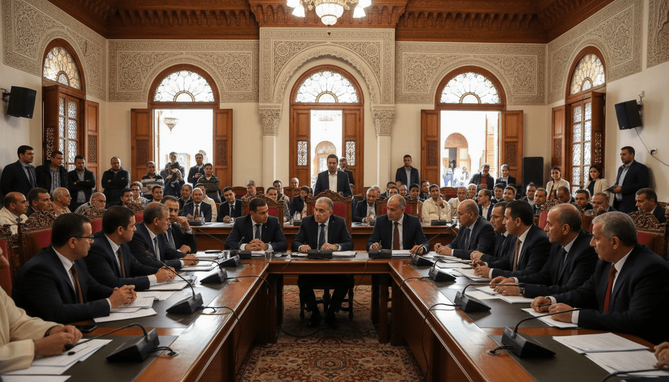 Conseil communal de Fès valide des projets structurants lors d'une session extraordinaire tendue