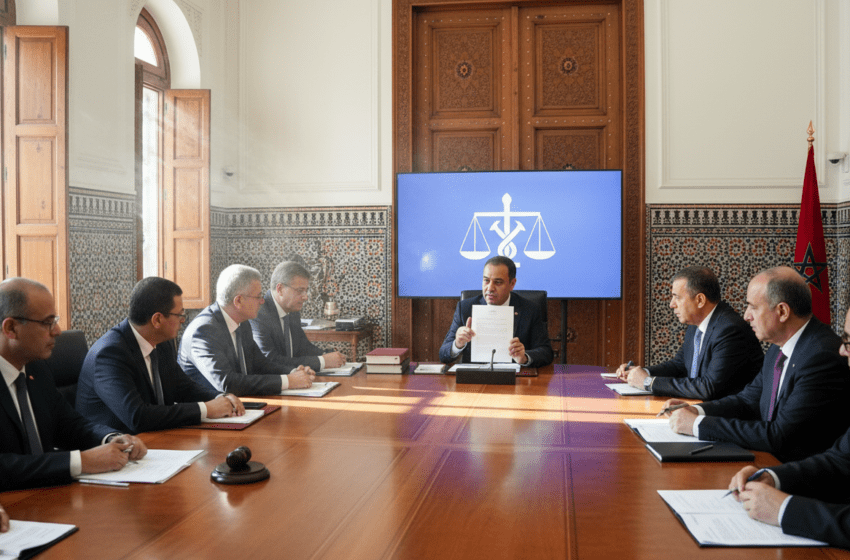  Conseil de gouvernement adopte décret sur missions et nomination des magistrats de liaison