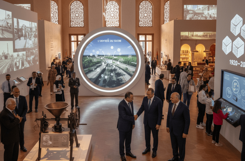  Cosumar fête 100 ans de l’industrie sucrière marocaine avec l’Odyssée du Sucre, musée immersif