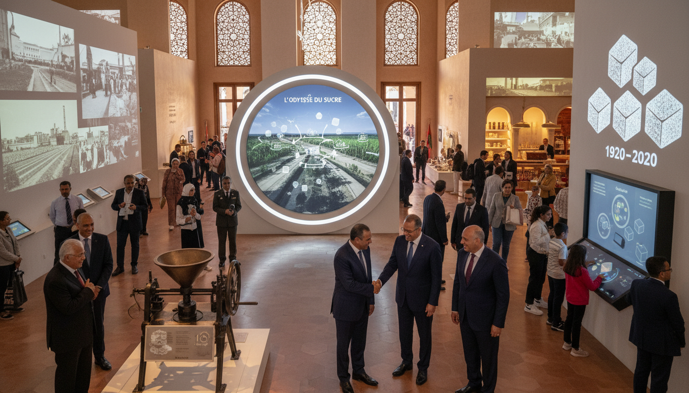 Cosumar fête 100 ans de l'industrie sucrière marocaine avec l'Odyssée du Sucre, musée immersif
