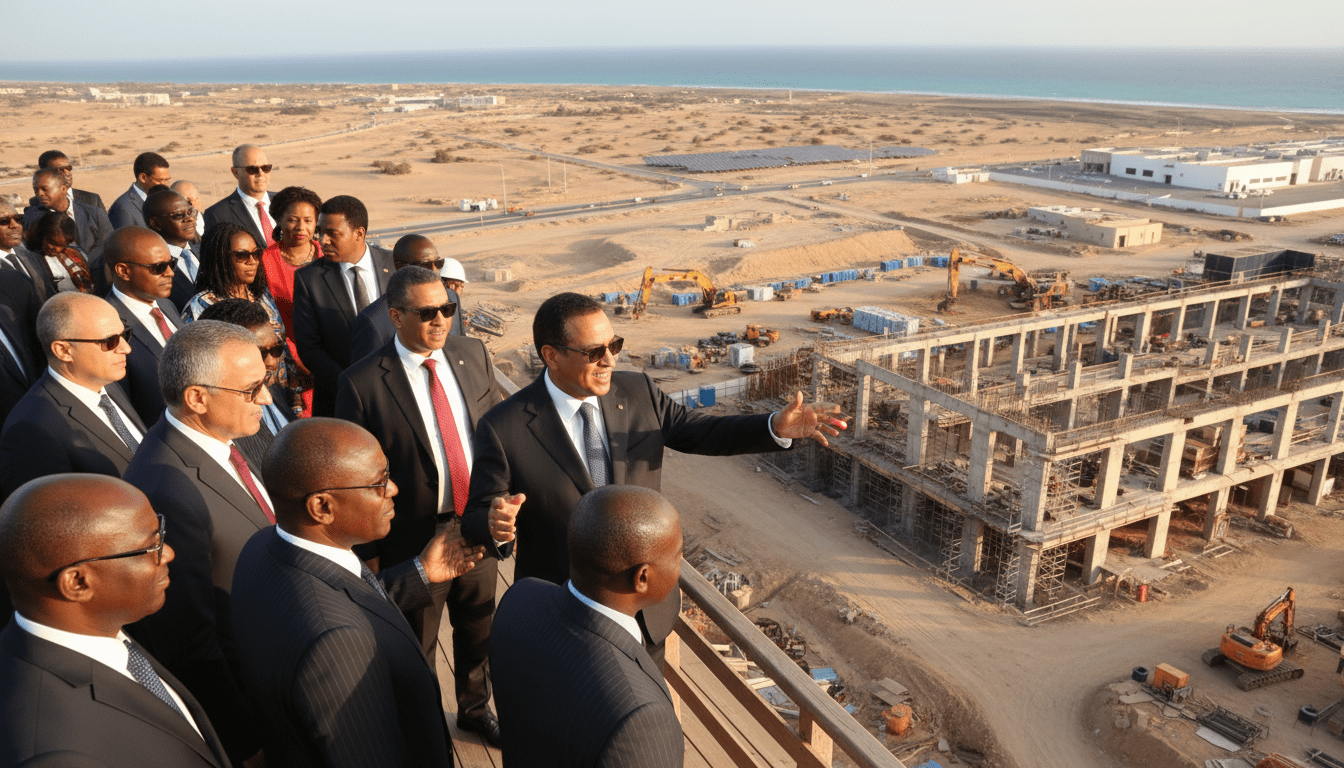 Dakhla reçoit des diplomates d'Afrique anglophone pour découvrir ses projets structurants