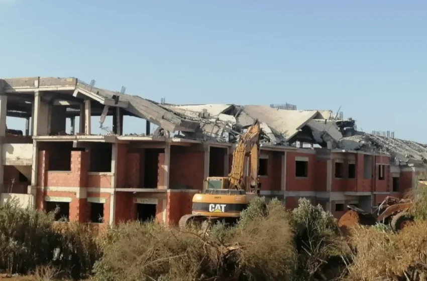  Démolition de 19 appartements illégaux à Benslimane : un contrôle renforcé des constructions