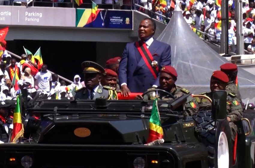  Denis Sassou Nguesso prête serment pour un cinquième mandat au Congo