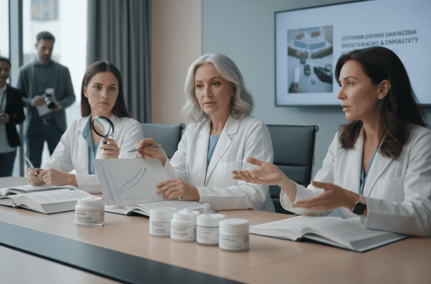  Dermatologues alertent sur les preuves limitées et risques des crèmes œstrogènes anti‑âge
