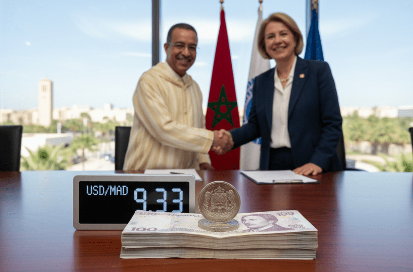  Dirham se renforce la semaine du 23 au 27 mars 2026, USD/MAD à 9,33
