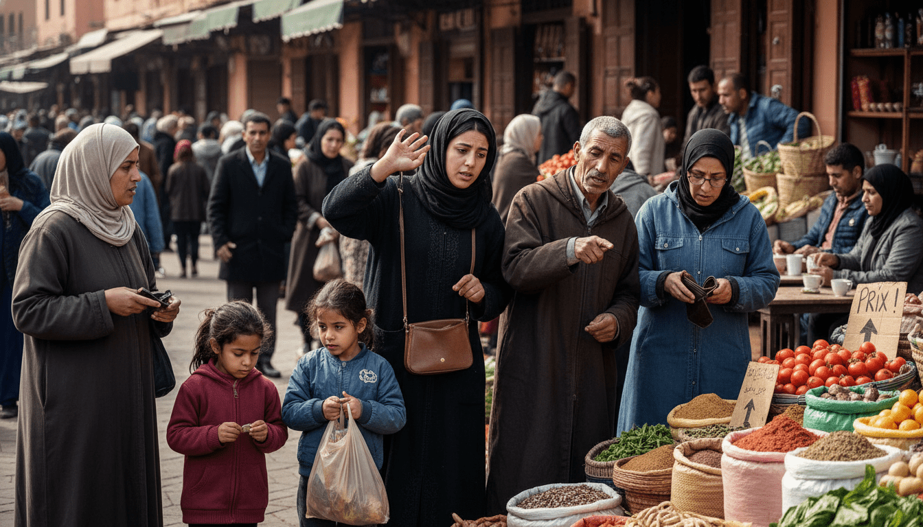 Enquête HCP T1 2026: peu d'épargne et hausse perçue des prix alimentaires
