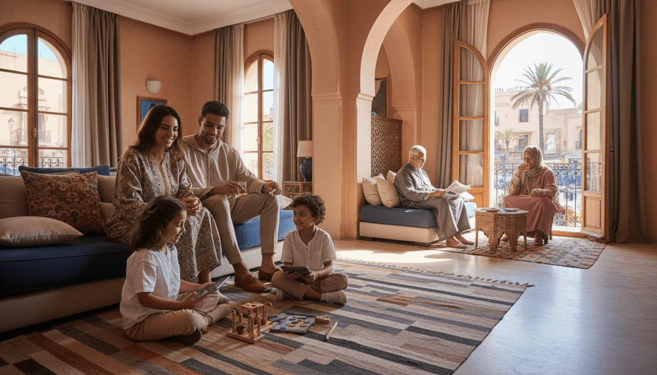 Familles marocaines : hausse des foyers nucléaires et recul de la cohabitation intergénérationnelle
