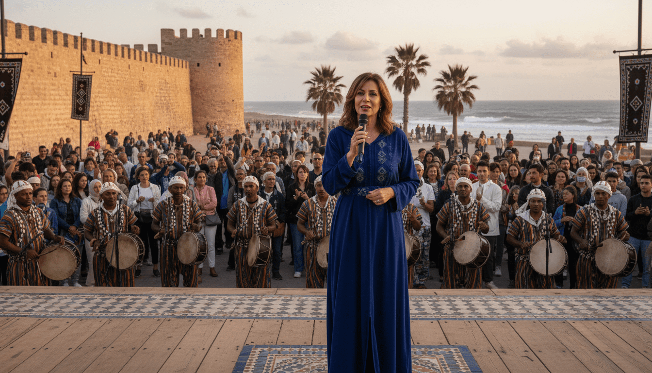 Festival Gnaoua d'Essaouira 25-27 juin : Neila Tazi décrit le festival comme une infrastructure culturelle