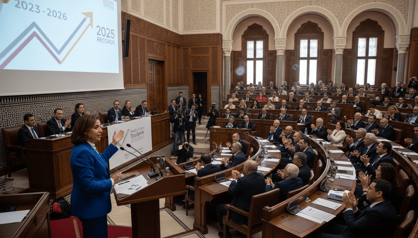 Feuille de route tourisme 2023‑2026 : Ammor à la Chambre annonce des records 2025