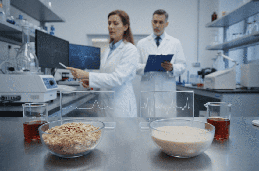  Flocons d’avoine peu transformés limitent les pics de glycémie mieux que les instantanés