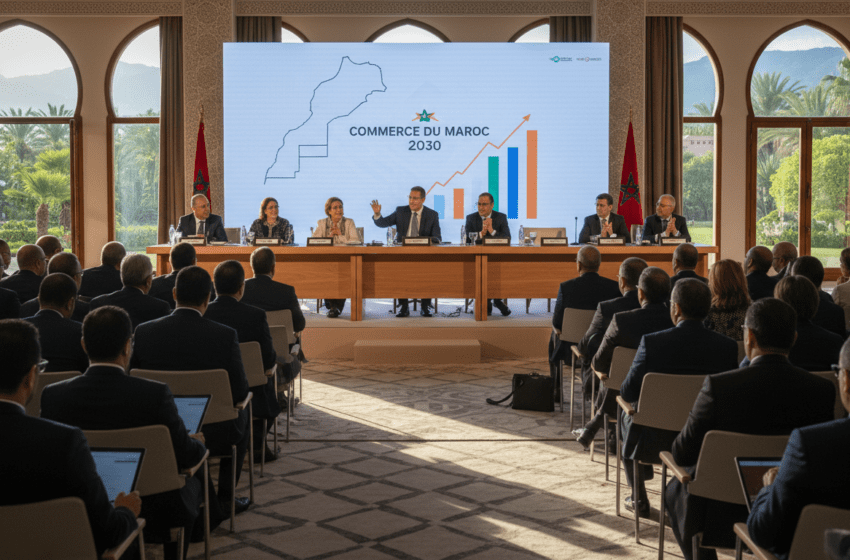  Forum national du commerce à Marrakech adopte feuille de route Commerce du Maroc 2030