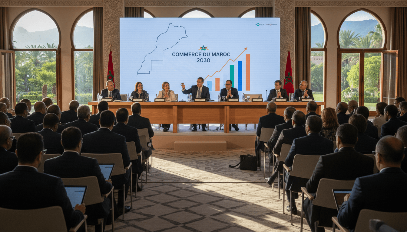 Forum national du commerce à Marrakech adopte feuille de route Commerce du Maroc 2030