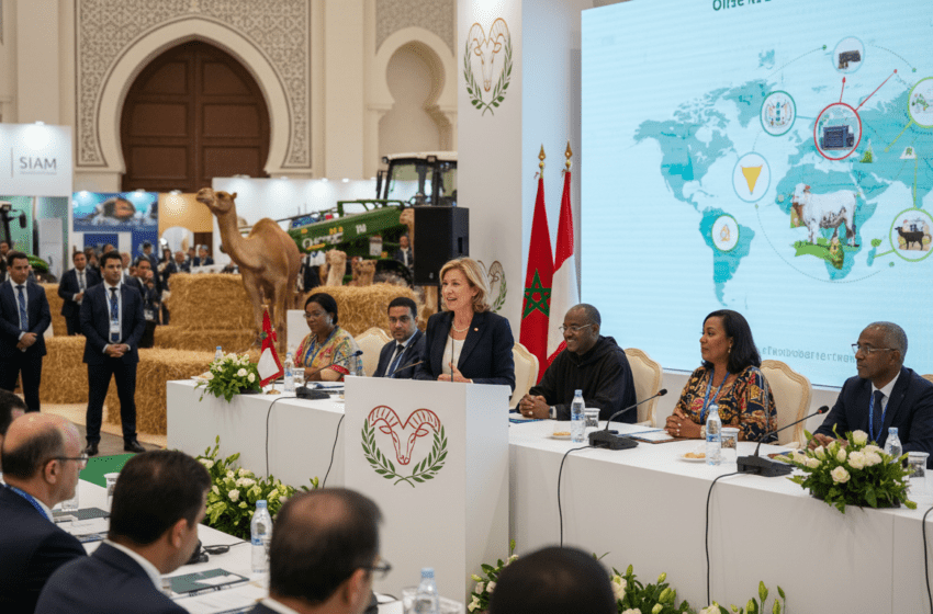  Genevard au SIAM appelle à un partenariat France-Maroc-Afrique pour la durabilité animale