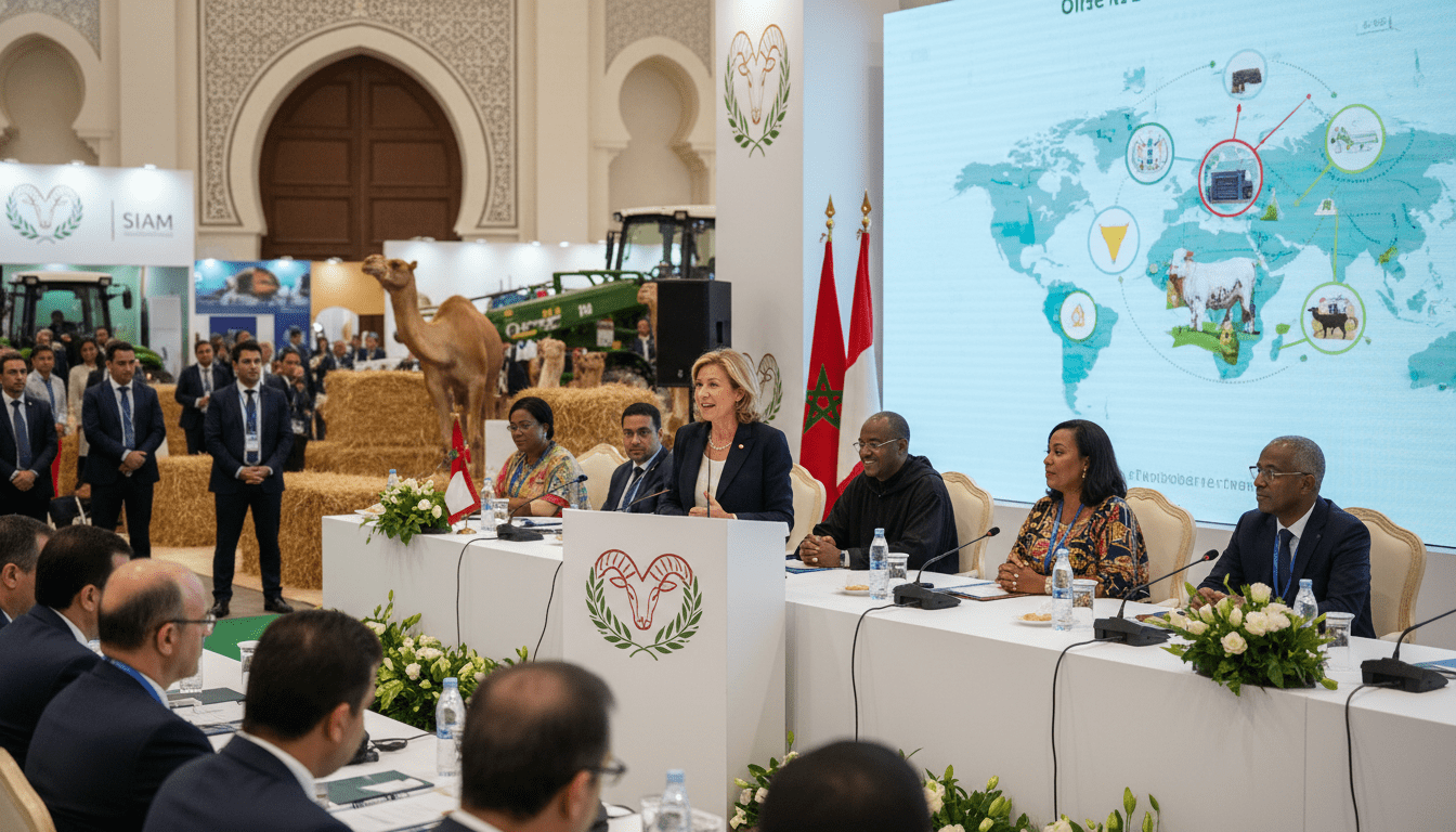 Genevard au SIAM appelle à un partenariat France-Maroc-Afrique pour la durabilité animale