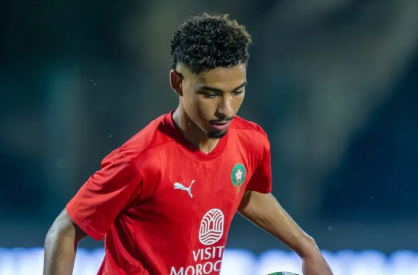  Gessime Yassine de Strasbourg titularisé chez les Lions de l’Atlas, parrainé par Achraf Hakimi