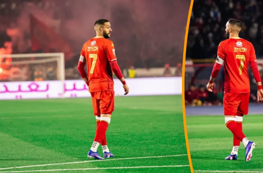  Hakim Ziyech en réathlétisation aux Pays-Bas et retour au Wydad Casablanca la semaine prochaine