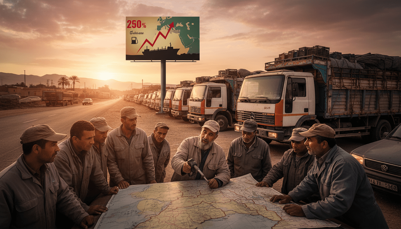 Hausse des hydrocarbures au Maroc liée aux tensions au Moyen-Orient pénalise transporteurs