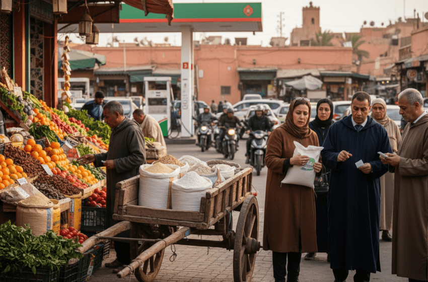 IPC mars 2026 au Maroc hausse 0,9% portée par aliments et carburants