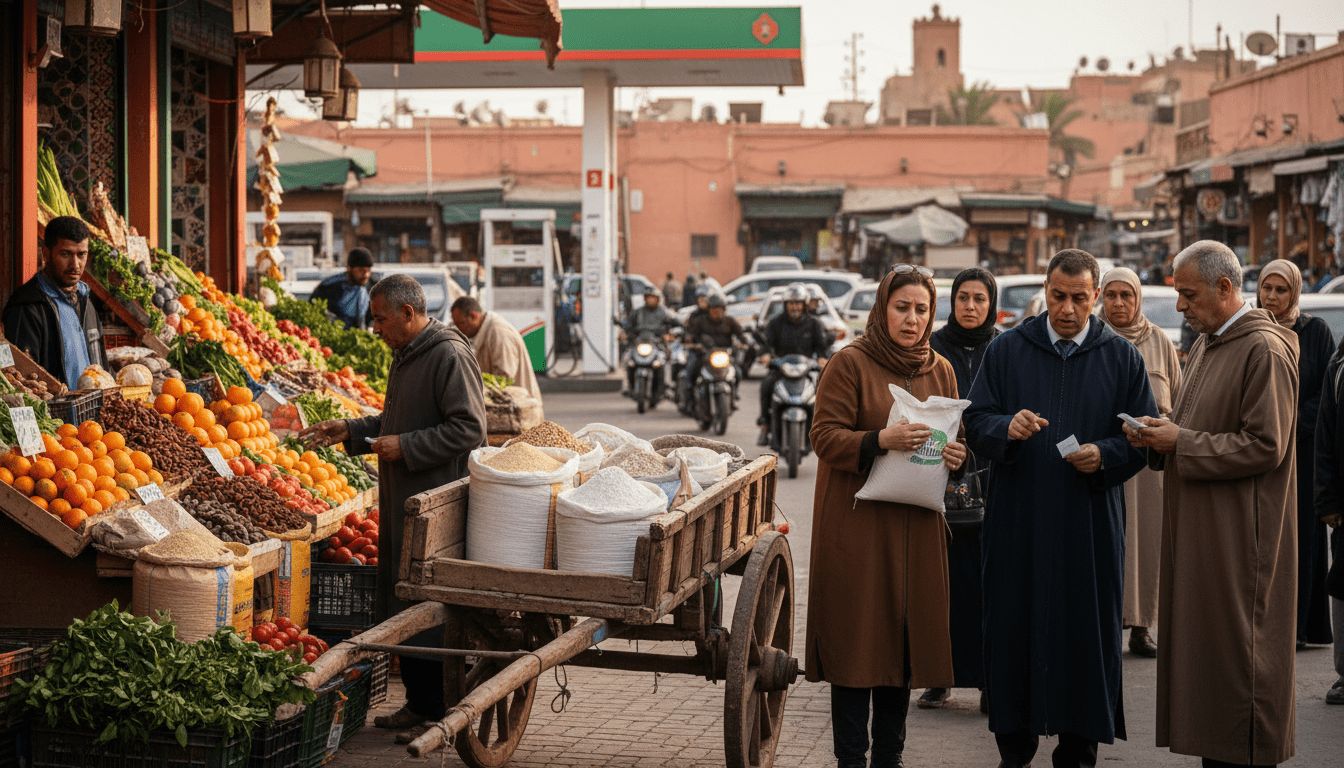 IPC mars 2026 au Maroc hausse 0,9% portée par aliments et carburants