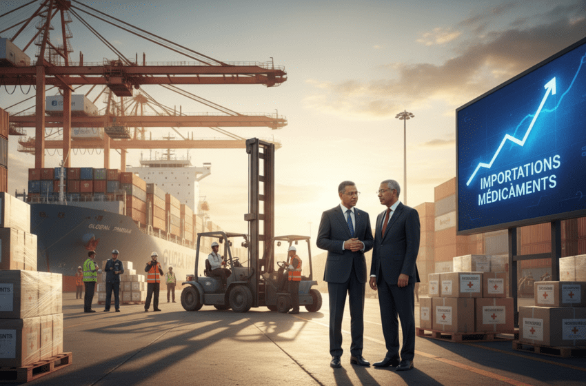  Importations de médicaments en hausse soutenue : causes et enjeux