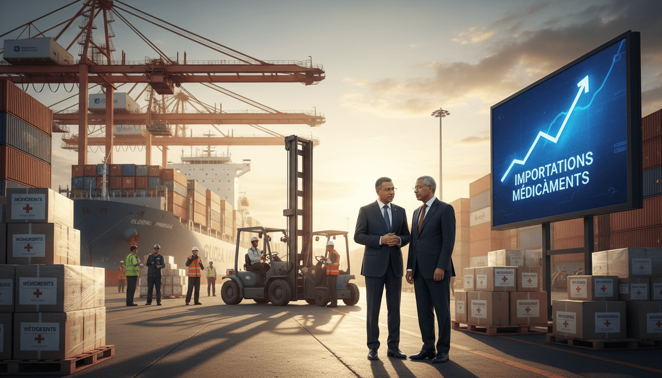Importations de médicaments en hausse soutenue : causes et enjeux