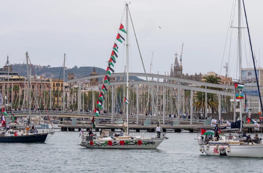  Israël intercepte 22 navires de la flottille Sumud en route vers Gaza