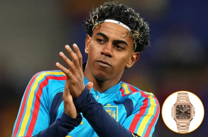 Lamine Yamal exhibe une montre Patek Philippe à 150 000 € lors de l’hommage à Ronaldinho