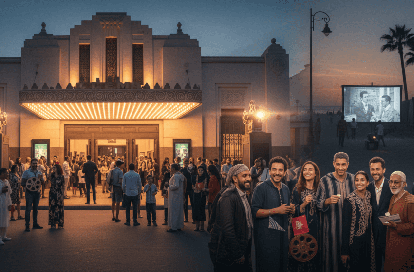  Le cinéma rallume ses projecteurs au Maroc de Dakhla à Casablanca