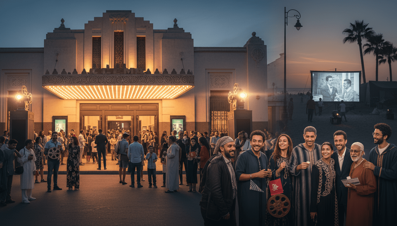 Le cinéma rallume ses projecteurs au Maroc de Dakhla à Casablanca