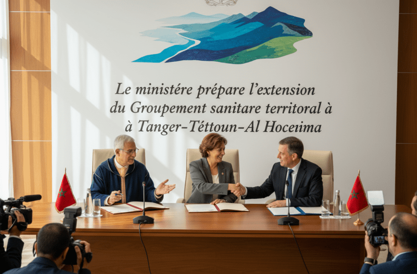  Le ministère prépare l’extension du Groupement sanitaire territorial à Tanger‑Tétouan‑Al Hoceima