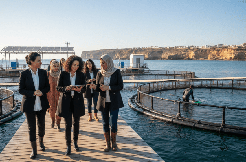  Leadership féminin et entrepreneuriat dynamisent l’aquaculture au Maroc