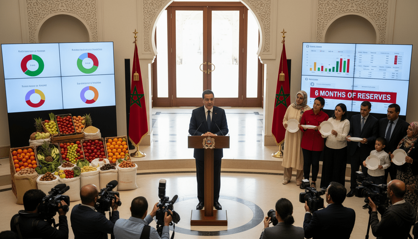 Maroc : Akhannouch garantit l'approvisionnement, le maintien des subventions et six mois de réserves