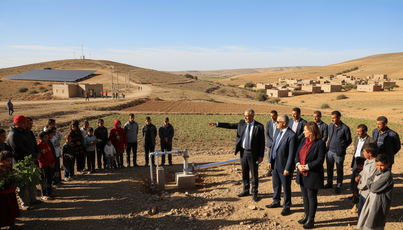 Maroc : PNHD phase 1 achevée, 2 000 zones rurales visées en 2026